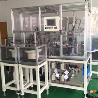 汽车头枕套管自动装配机